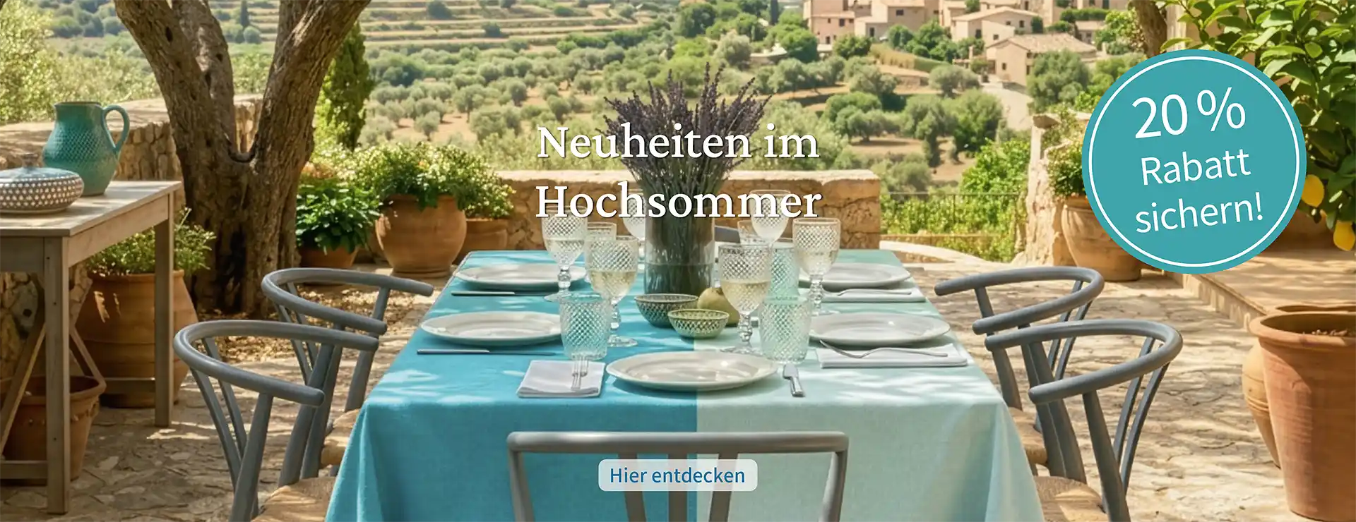 Neuheiten im Hochsommer Neuheiten im Hochsommer